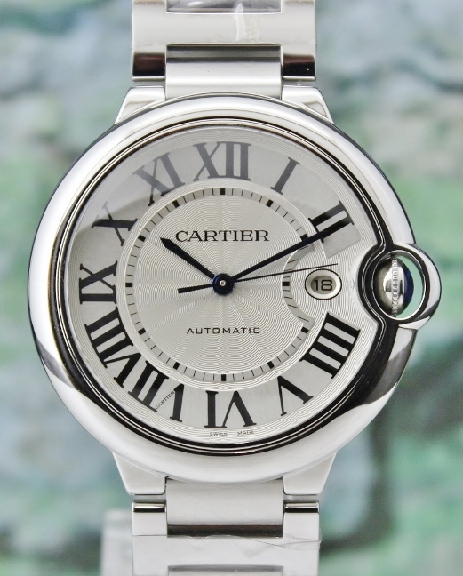 (image for) CARTIER STAINLESS STEEL 42MM BALLON BLEU / W69012Z4
